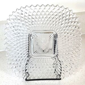 Vintage, Diamond Pattern, Saw Tooth Edges